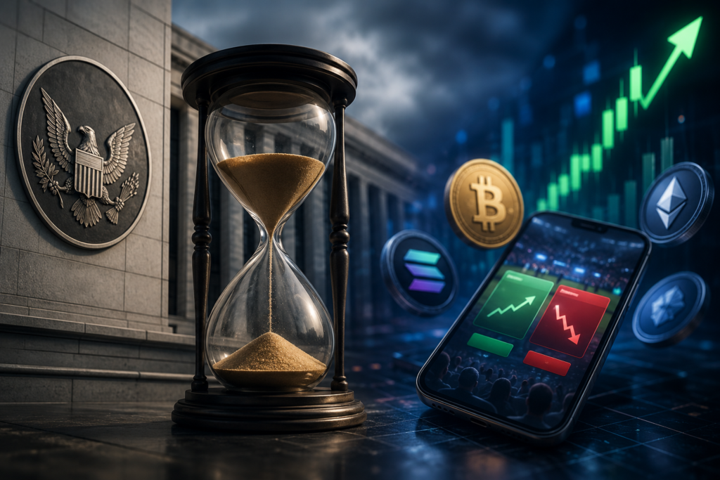 SEC Delays Prediction Market ETFs as Crypto Betting Products Surge