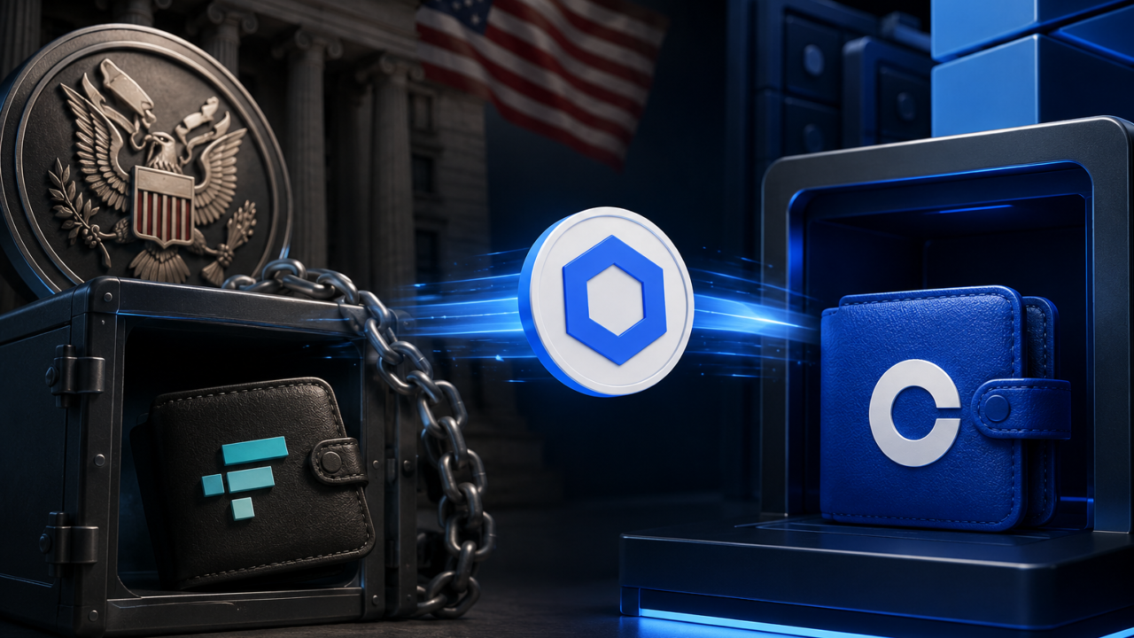 U.S. Seized FTX Wallet Moves Chainlink to Coinbase Prime