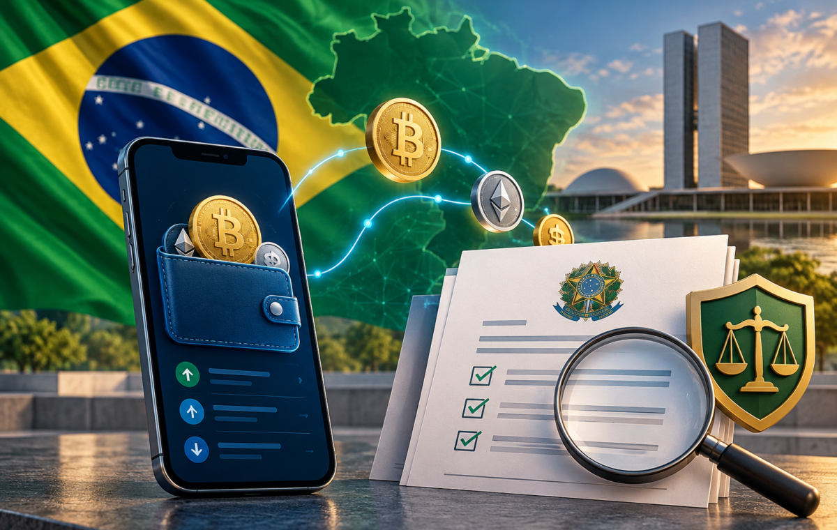 Brazil Sets $10K Self-Custody Wallet Reporting Rule for Crypto