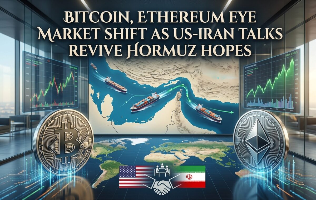 Bitcoin, Ethereum Eye Market Shift as US-Iran Talks Revive Hormuz Hopes