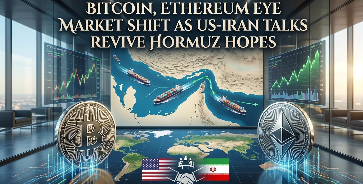 Bitcoin, Ethereum Eye Market Shift as US-Iran Talks Revive Hormuz Hopes