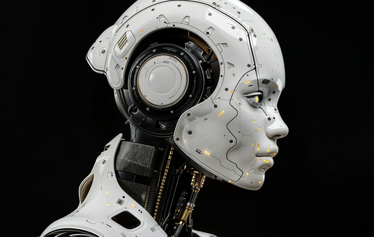 Humanoid AI agent representing Ankr x402 blockchain data payments