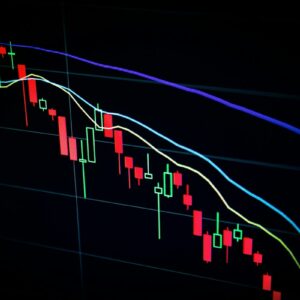 Financial market screen representing Interactive Brokers autonomous AI trading