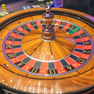 Roulette wheel illustrating the CFTC swap rule for casino-style bets