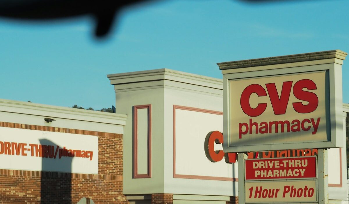 CVS pharmacy storefront illustrating the $315 million opioid settlement