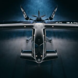 Horizon Aircraft Cavorite X7 hybrid-electric aircraft viewed from above
