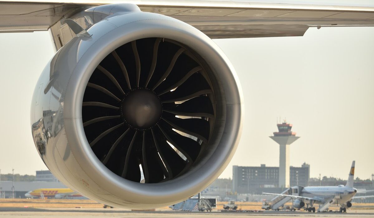 Commercial jet engine representing the Turkish Airlines and CFM LEAP-1B agreement