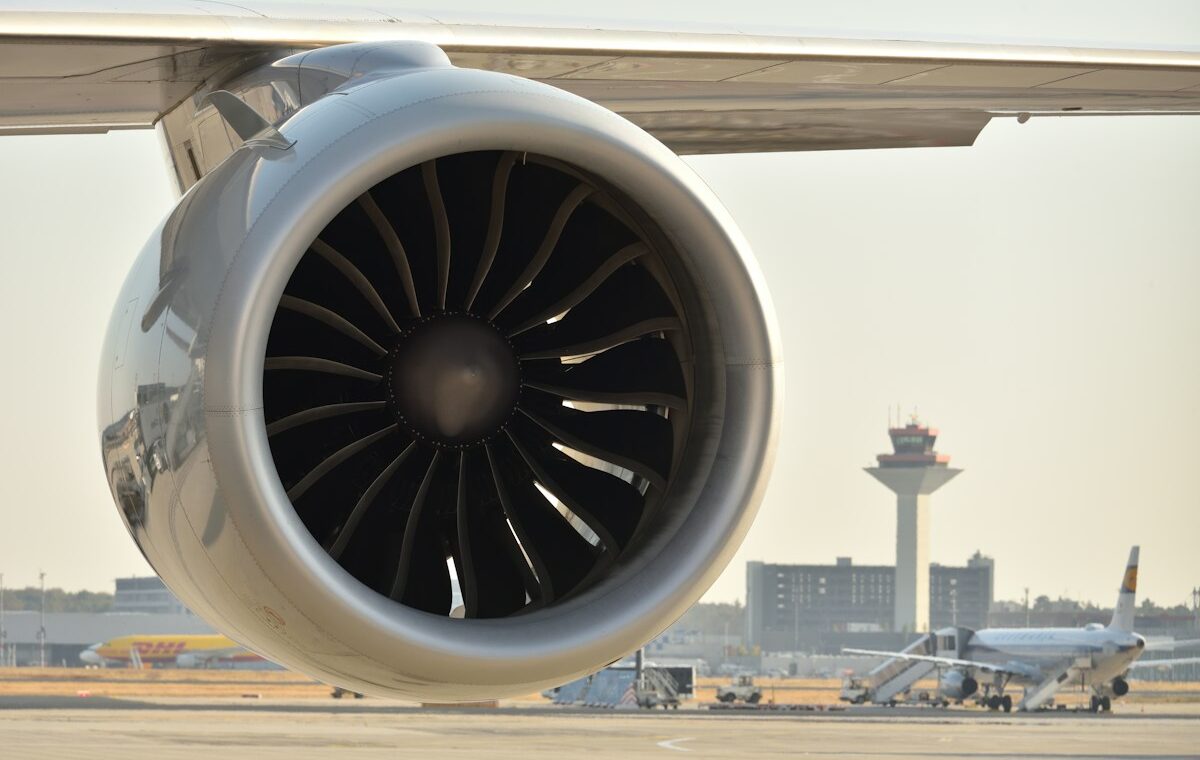Commercial jet engine representing the Turkish Airlines and CFM LEAP-1B agreement