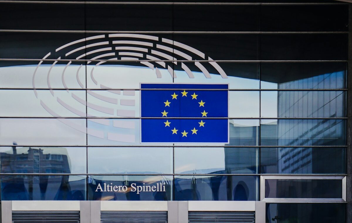 European Parliament building representing the EU RAISE AI research initiative