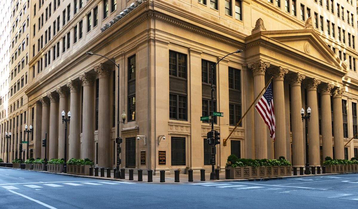 Exterior of a Federal Reserve Bank building for the October 2026 FOMC meeting preview