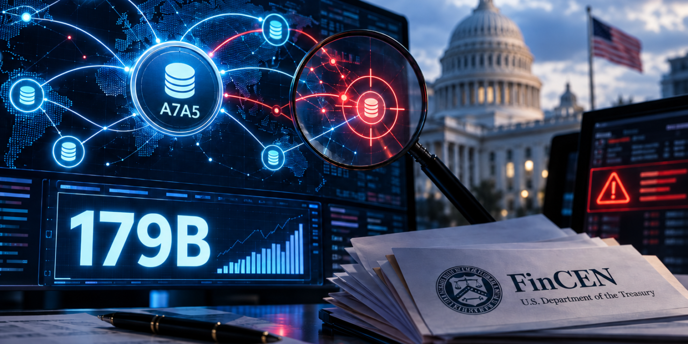A7A5 Transactions Hit $179B as FinCEN Targets Payment Network