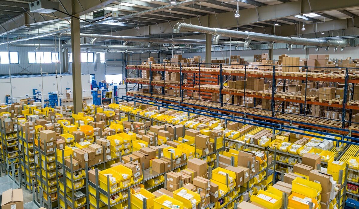 Genuine Parts sales story represented by an automotive parts distribution warehouse