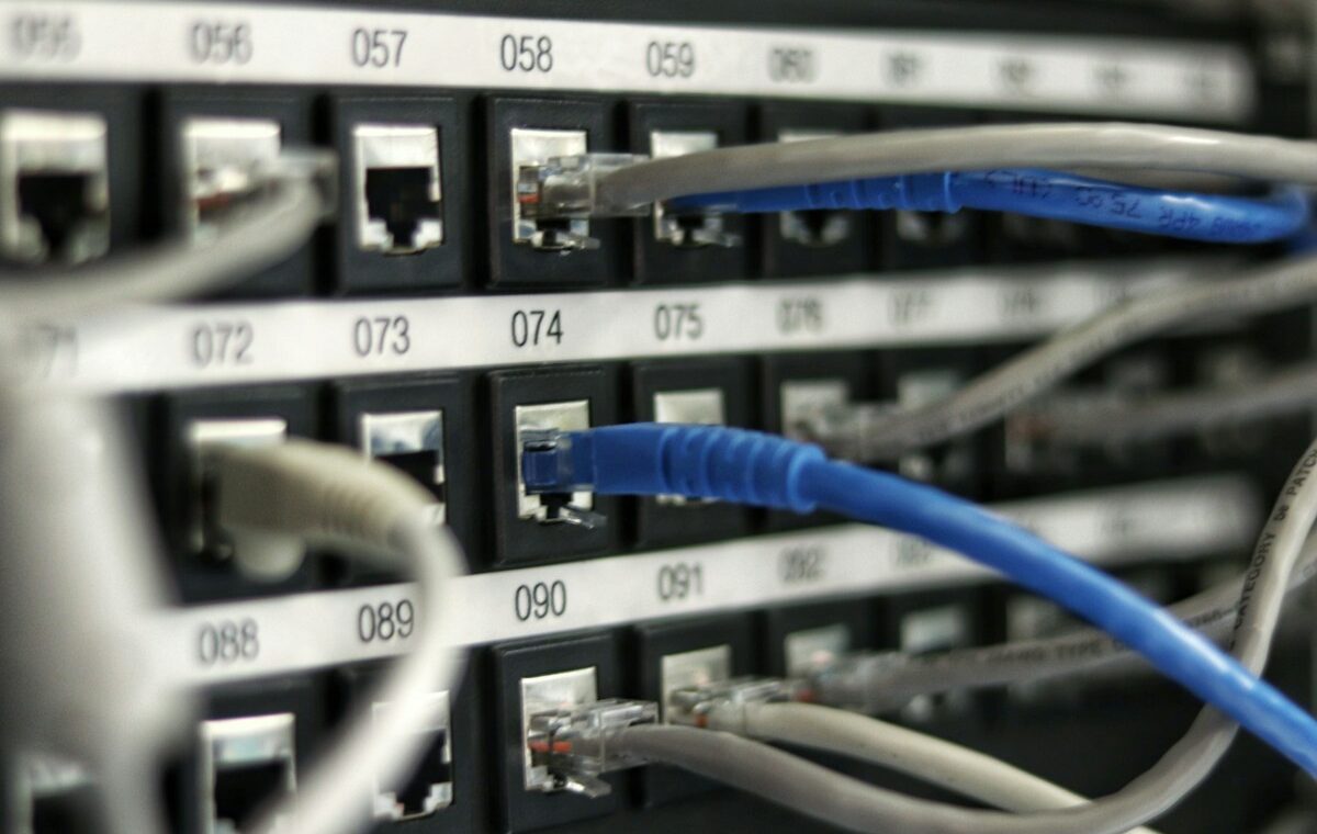 Data center server racks representing Hyperscale Data's Michigan AI compute expansion