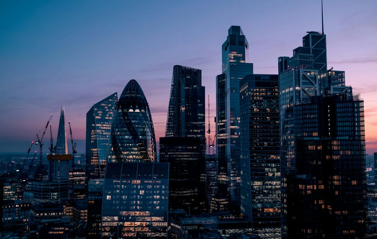 London financial district illustrating UK crypto regulation