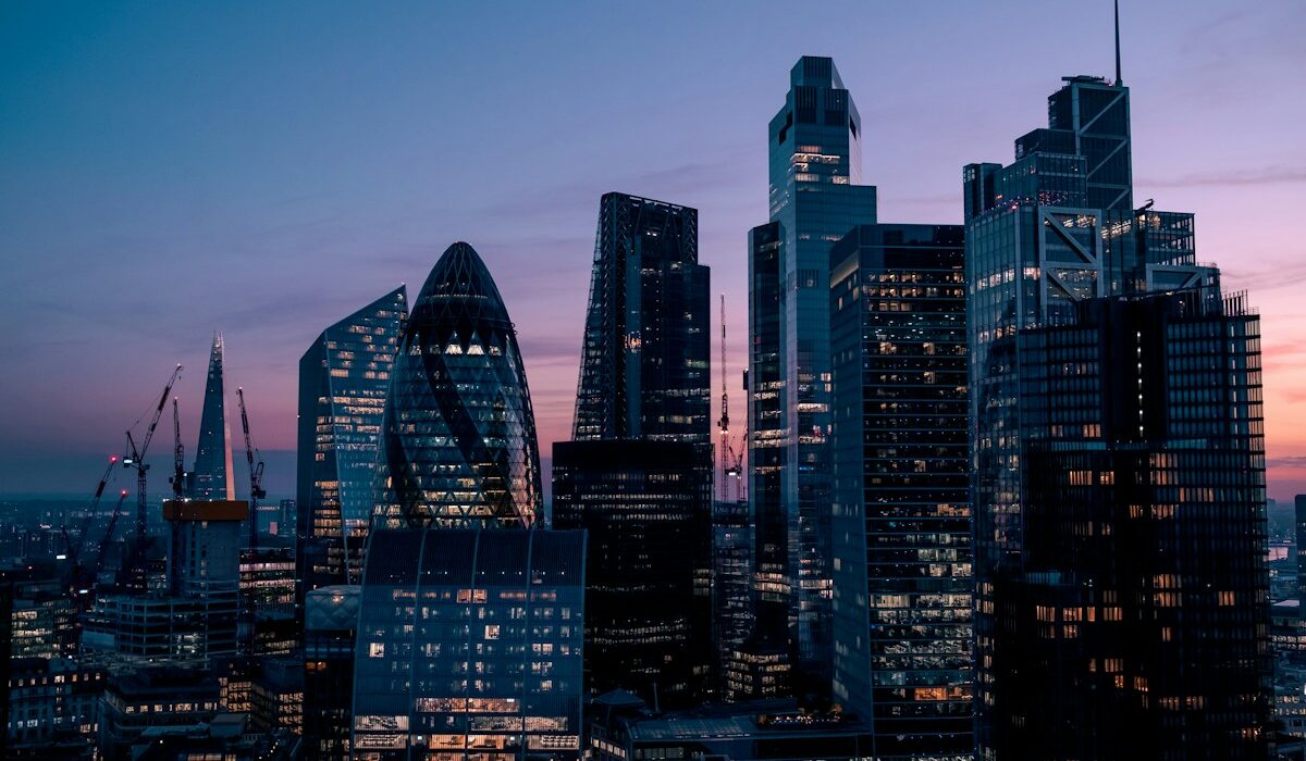 London skyline representing the Bank of England SONIA market