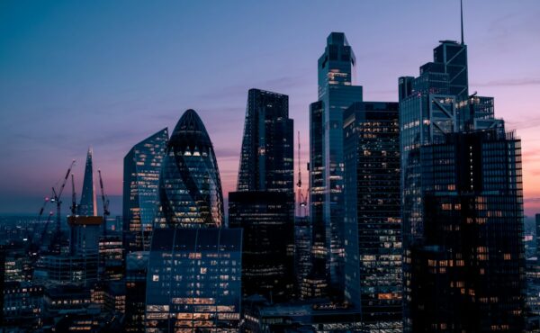London skyline representing the Bank of England SONIA market