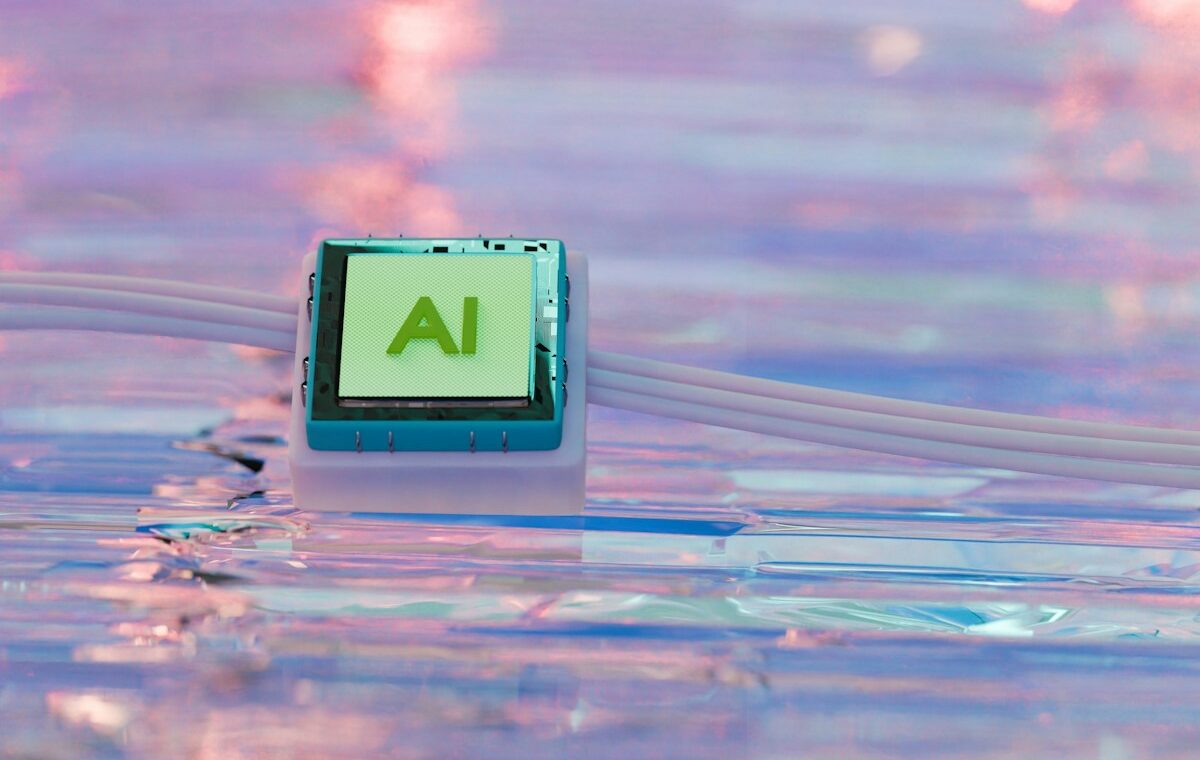 AI processor chip representing the Microsoft Maia 300 accelerator