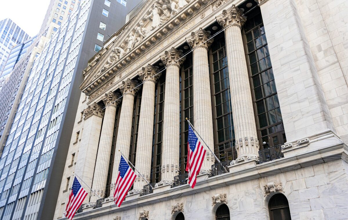 New York Stock Exchange building for stock market open Columbus Day 2026