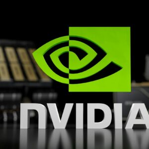 Nvidia logo representing H100 and B200 GPU compute futures under CFTC review
