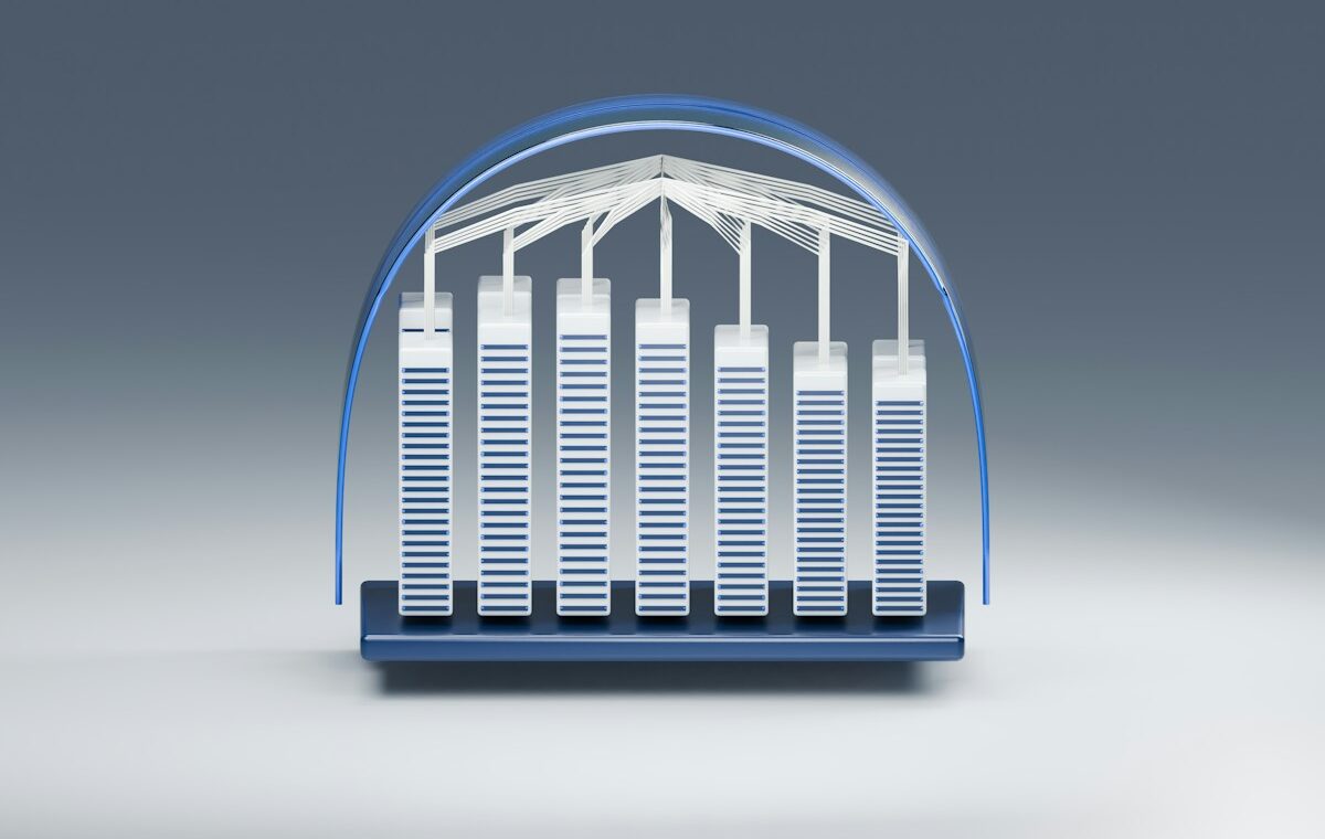 OpenAI Habitat storage infrastructure represented by interconnected server racks