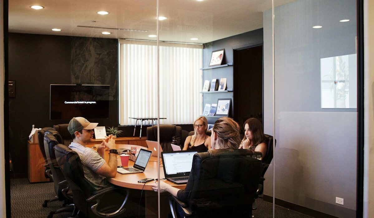 Corporate leadership team meeting for S&P Global chief legal officer coverage