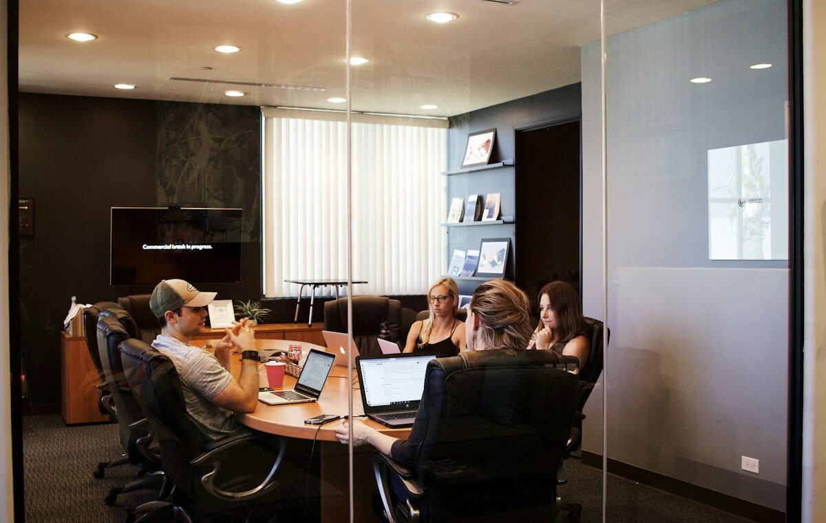 Corporate leadership team meeting for S&P Global chief legal officer coverage