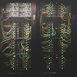 Schneider capital raise for PTC illustrated by data center network equipment
