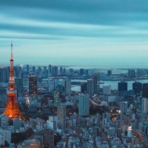 Tokyo skyline illustrating the Bank of Japan monetary policy meeting