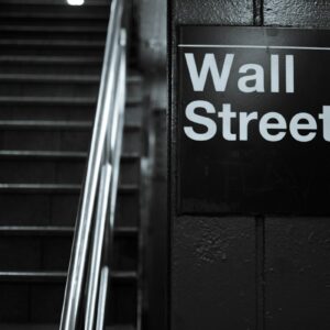 Wall Street sign representing Jefferies and SEC broker-dealer oversight