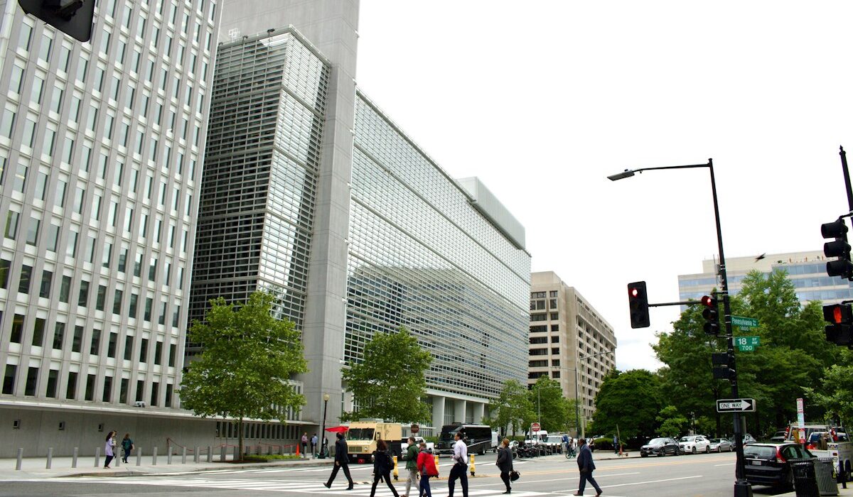 World Bank headquarters illustrating IMF and World Bank priorities from U.S. Treasury