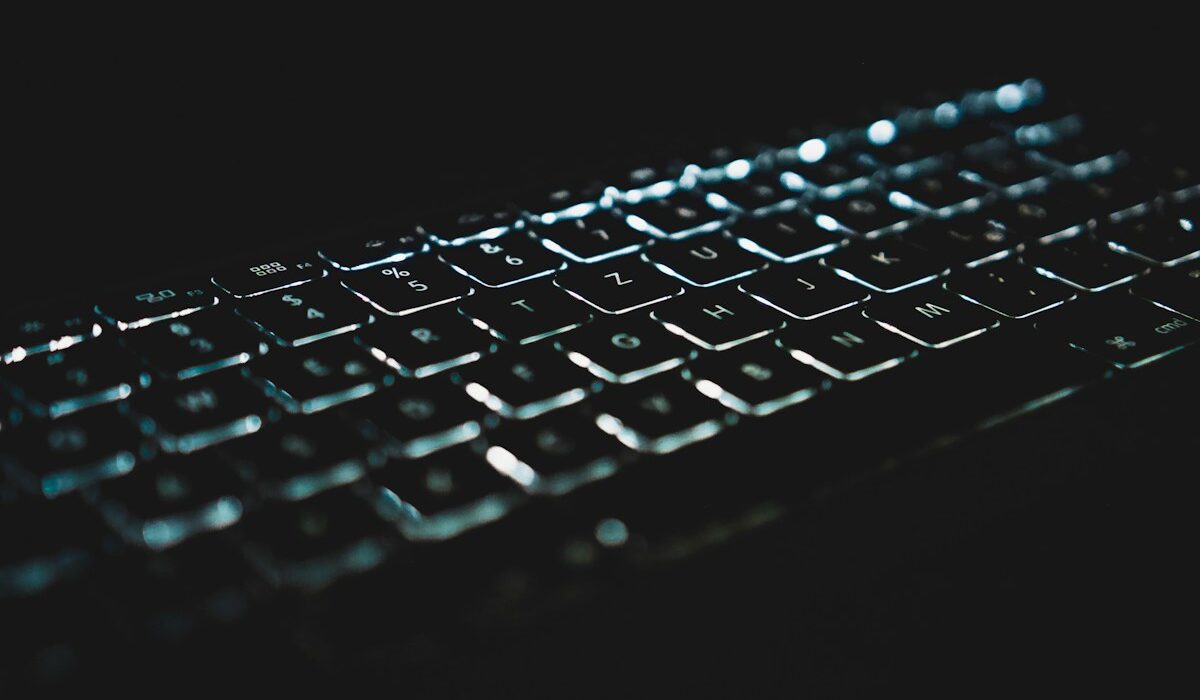 Encrypted keyboard representing Zcash NU7 privacy network technology